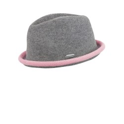 Hat Boston grey - pink - chemo hat/ alopecia hat Hat Boston grey - pink - chemo hat/ alopecia hat