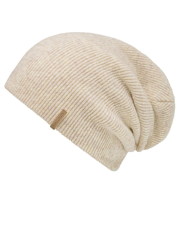 Beanie Milea Beige - chemo hat / alopecia headwear