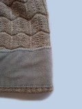 hippe chemo mutsjes winkel - Beanie Maira Taupe -  chemo mutsje / alopecia hoofdbedekking