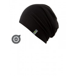 Top Aca Zwart met UV bescherming - chemo mutsje / alopecia mutsje Chemo mutsjes chemo muts zomer - Top Aca Zwart met UV bescherming