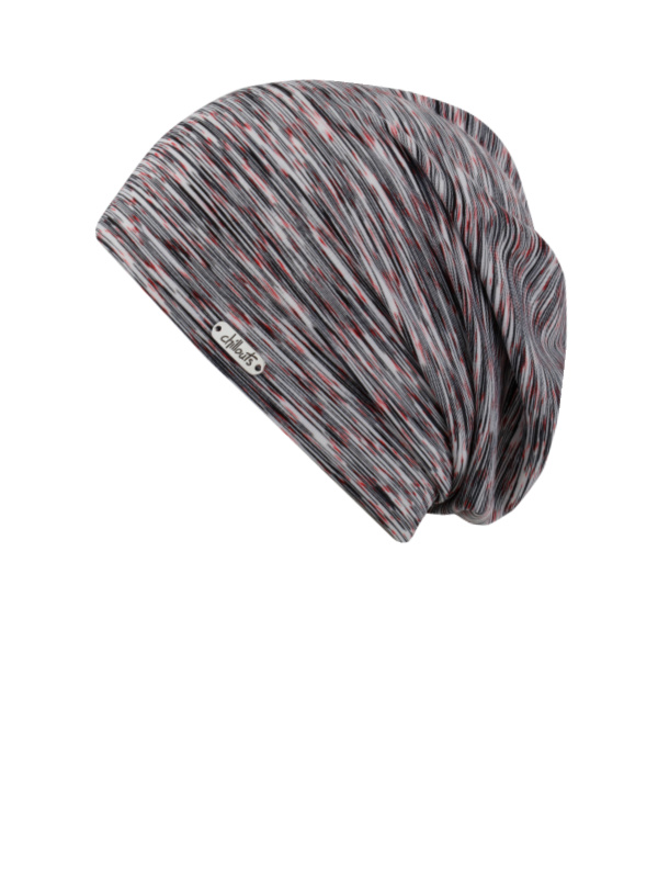 Beanie Helli zwart-rood Met UV-Bescherming Beanie Helli zwart-rood Met UV-Bescherming