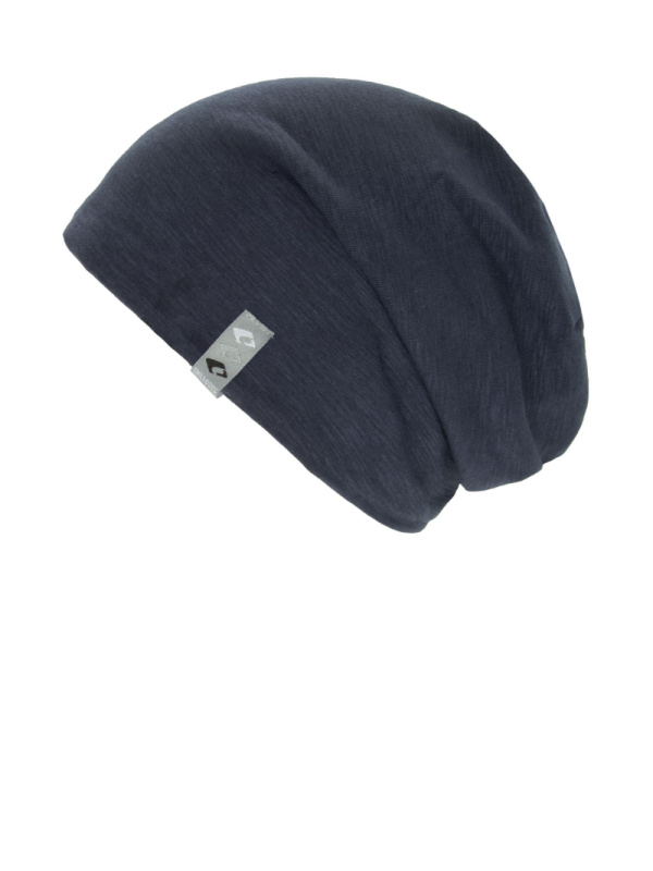 Goedkope chemo mutsjes winkel Beanie Skive Navy - chemo muts