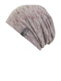 Beanie Leeds grijs met bordeaux - chemo mutsje / alopecia mutsje Beanie Leeds grijs met bordeaux - chemo mutsje / alopecia mutsje