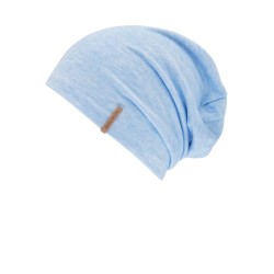 Beanie Surrey blauw - chemo mutsje / alopecia mutsje Leuke chemo mutsjes Mooihoofd - Beanie Surrey blauw