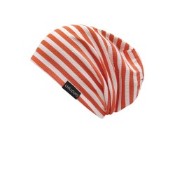 Beanie Bangkok Coral - chemo mutsje / alopecia mutsje goedkope chemo mutsjes katoen - Beanie Bangkok Coral