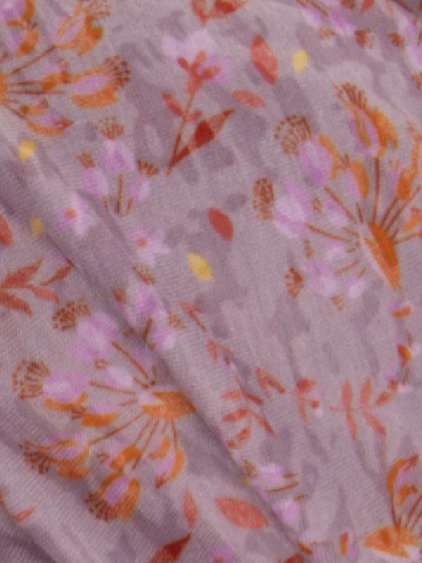 Goedkope chemo mutsjes - Beanie Linz Lila - chemo muts zomer