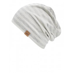 chemo mutsjes dames Mooihoofd - Beanie Cambridge grey Stripes