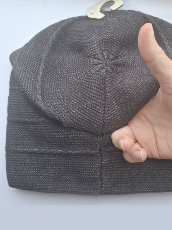 Beanie Artemis grijs - chemo muts winter / hippe chemo mutsjes