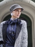 Cap Pandora Vintage Tweed - chemo cap / alopecia cap