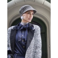 Cap Pandora Vintage Tweed - chemo cap / alopecia cap