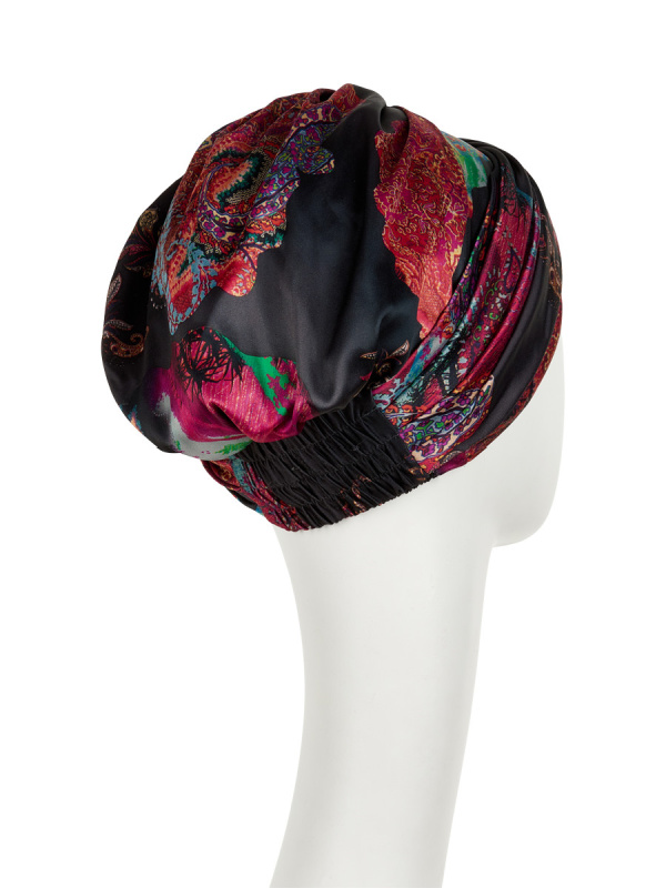 Turban Sapphire Boho Spirit - chemo mutsje / alopecia mutsje Turban Sapphire Boho Spirit - chemo mutsje / alopecia mutsje