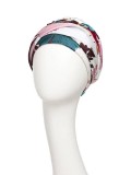 Turban Sapphire Floral Fusion - cancer hat / alopecia headwear