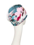 Turban Sapphire Floral Fusion - cancer hat / alopecia headwear