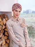Hippe chemo mutsjes winkel - Turban HocJoyo Moroccan Paisley