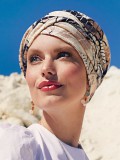 Turban Shakti Linnen Caramel Dreams - chemo muts / alopecia mutsje Turban Shakti Linnen Caramel Dreams - chemo muts / alopecia mutsje