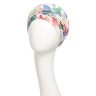 Hippe chemo mutsjes winkel - Turban Shakti Tropical Blossom - alopecia vrouwen