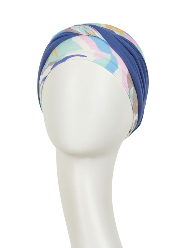 Turban Shakti Graphic Zebra - chemo mutsje / alopecia mutsje Turban Shakti Graphic Zebra - chemo mutsje / alopecia mutsje