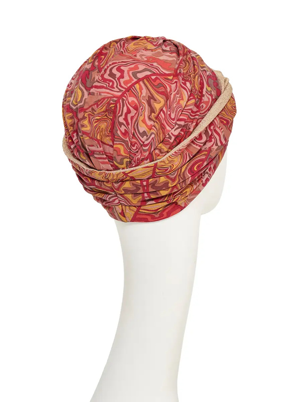 Hippe Chemo mutsjes Christine Headwear - Turban Shakti Marble Fusion - chemo muts