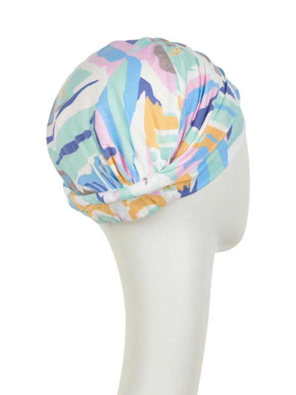 Top Yoga Graphic Zebra - chemo mutsje / alopecia mutsje Chemo mutsjes Christine - Top Yoga Graphic Zebra