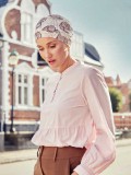 Chemo mutsjes Christine Headwear Nederland - Top yoga Blooming Pinks