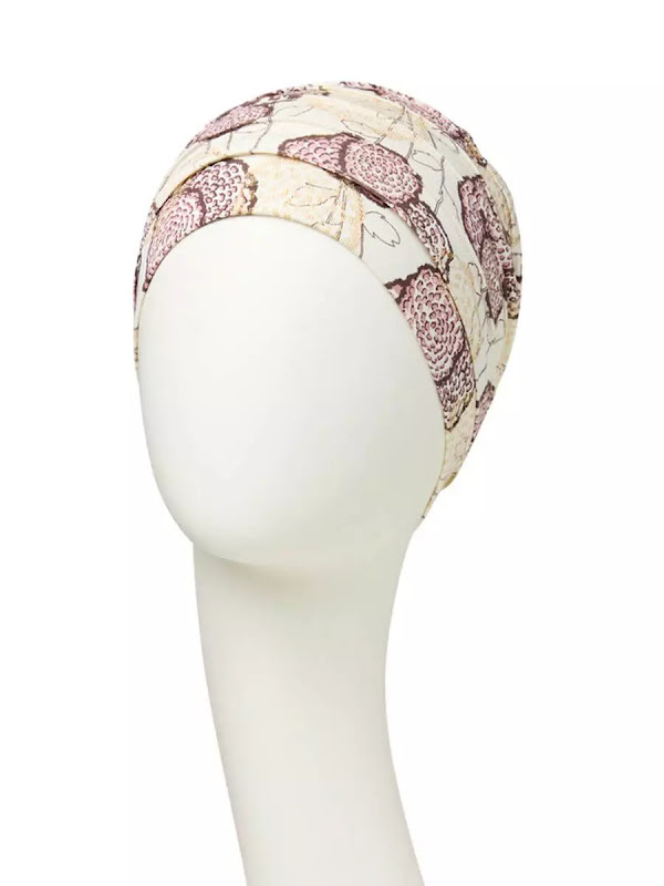 Chemo mutsjes dames - Christine Headwear Nederland - Top yoga Blooming Pinks