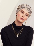 Turban Rosa V Twirls - chemo mutsje / alopecia mutsje Turban Rosa V Twirls - chemo mutsje / alopecia mutsje