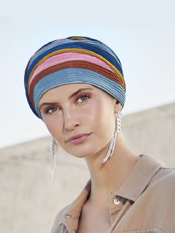 Turban Luna V - mutsje chemo / alopecia hoofdbedekking Chemo mutsjes Christine Headwear - Turban Luna V