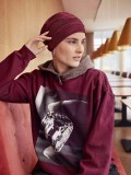 Chemo mutsjes Christine Headwear Nederland - Turban Luna Bordeaux