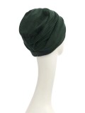 Chemo mutsjes Christine Headwear Nederland - Turban Hoc Lea - cadet green