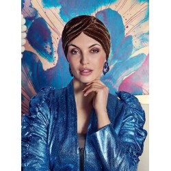 chemo mutsjes chemo muts winter -Turban Hoc Pearl - Velvet Hazel Gold