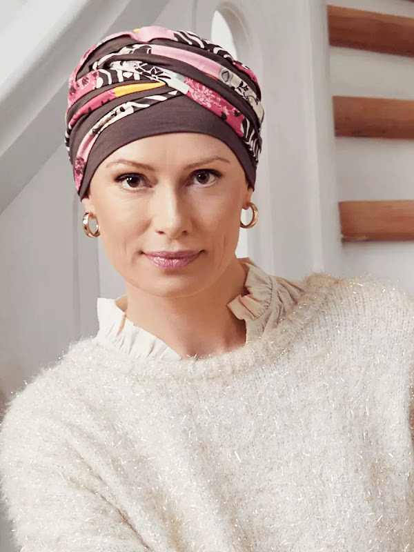 Top Shanti Fall Galore - chemo hat / alopecia headwear