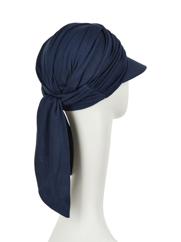 Pet B.B. Brianca Blue - chemo muts / alopecia mutsje Pet B.B. Brianca Blue - chemo muts / alopecia mutsje