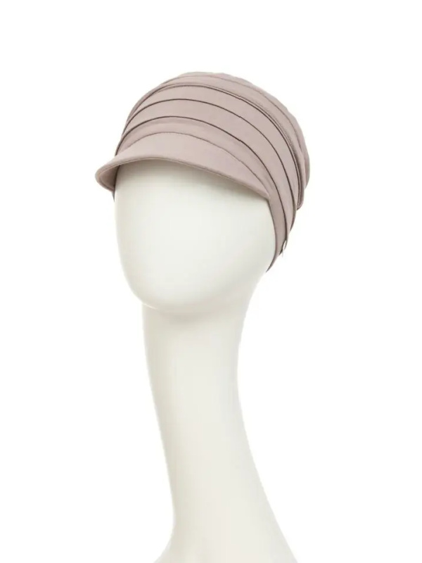 Cap HocYoga - Brown - chemotherapy headwear / alopecia cap 