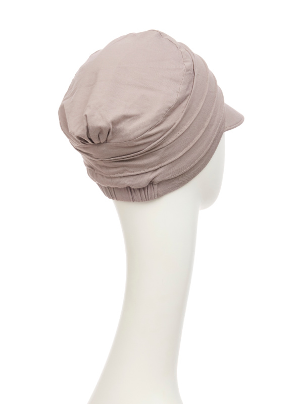 Cap HocYoga - Brown - chemotherapy headwear / alopecia cap 
