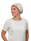 Top Mix Splash Taupe - chemo mutsje / alopecia mutsje Top Mix Splash Taupe - chemo mutsje / alopecia mutsje