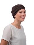 Top PLUS bruin - chemo mutsjes / alopecia vrouwen - online te koop bij Mooihoofd