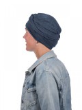Top PLUS jeans - chemo mutsje / alopecia turban Chemo mutsjes Mooihoofd - Top PLUS jeans