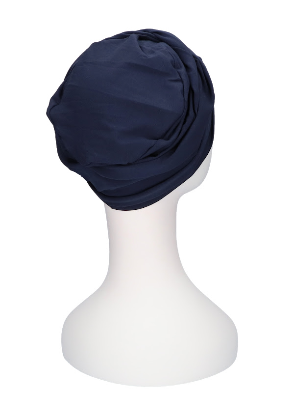 Top PLUS Navy - mutsje voor chemo of alopecia vrouwen - Mooihoofd