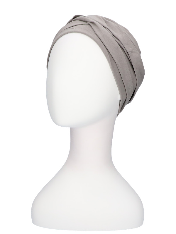 Top PLUS SilverGrey - kanker muts / alopecia mutsje