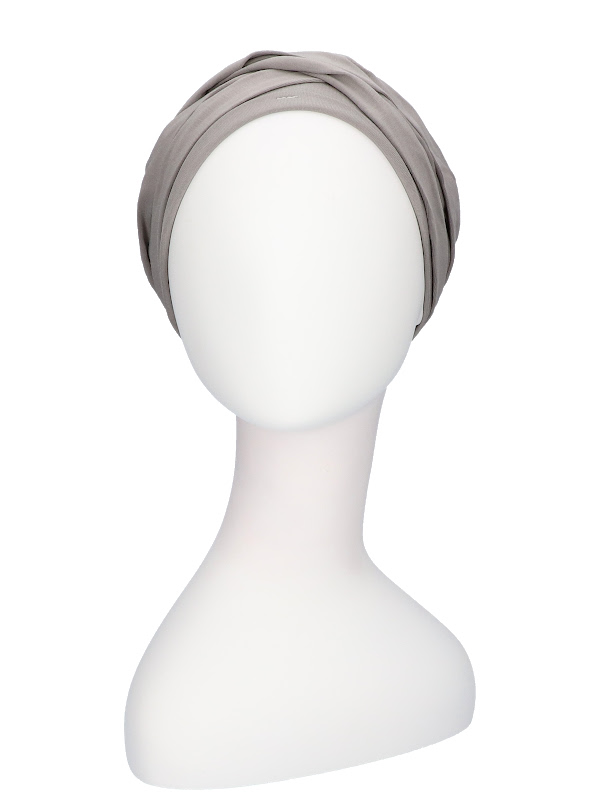 Katoenen chemo mutsjes Mooihoofd - Top PLUS grijs