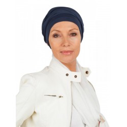 Top PLUS Navy  - chemotherapy headwear / alopecia headcover Top PLUS Navy  - chemotherapy headwear / alopecia headcover