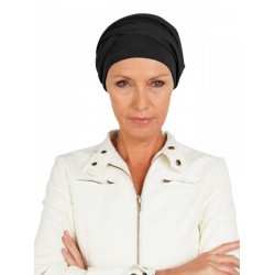 Top PLUS black - chemotherapy headwear / alopecia headwear Top PLUS black - chemotherapy headwear / alopecia headwear