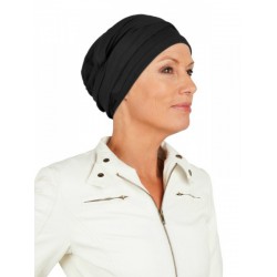 Top PLUS black - chemotherapy headwear / alopecia headwear Top PLUS black - chemotherapy headwear / alopecia headwear