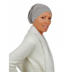 Top Tio light grey melee - chemo hat / alopecia hat Top Tio light grey melee - chemo hat / alopecia hat