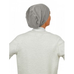 Top Tio light grey melee - chemo hat / alopecia hat Top Tio light grey melee - chemo hat / alopecia hat