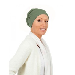 Top Tio Olive - chemo mutsje / alopecia mutsje Chemo mutsjes winkel Mooihoofd - Top Tio Olive - chemo muts