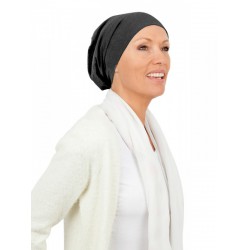 Top Tio Charcoal melee - chemo hat / alopecia headwear Top Tio Charcoal melee - chemo hat / alopecia headwear