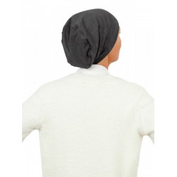 Top Tio Charcoal melee - chemo hat / alopecia headwear Top Tio Charcoal melee - chemo hat / alopecia headwear