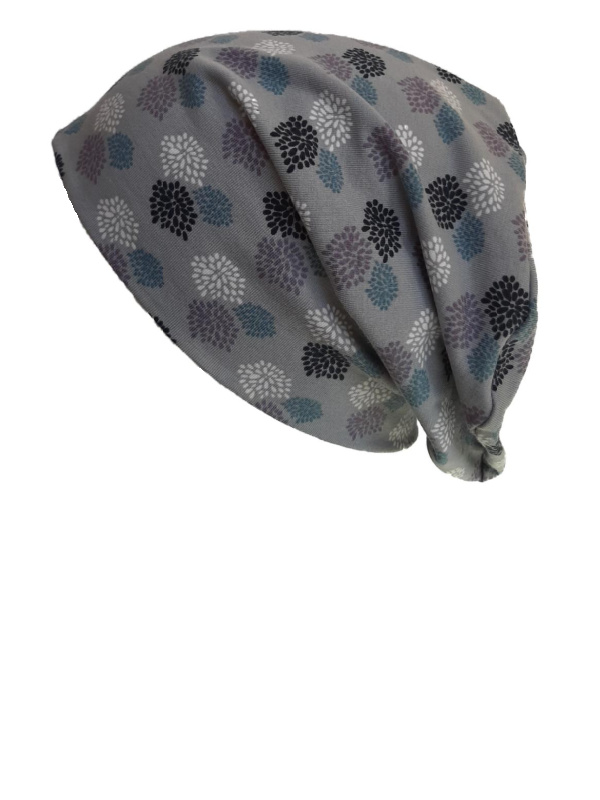 Top Tio Fireworks Grey - chemo mutsje / alopecia mutsje Top Tio Fireworks Grey - chemo mutsje / alopecia mutsje