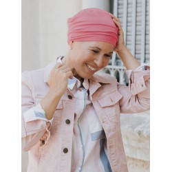 Sleep Cap Descanso pink - chemo hat / alopecia hat Sleep Cap Descanso pink - chemo hat / alopecia hat